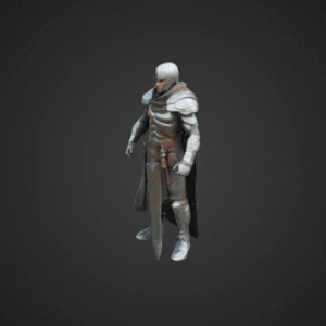 Realistic Fantasy Warrior Character