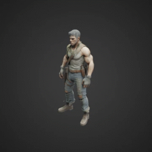 Post-Apocalyptic Survivor Character