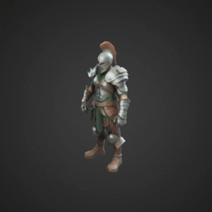 Realistic Fantasy Warrior Character