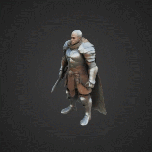 Realistic Fantasy Warrior Character