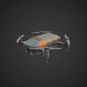 Sci-Fi Cargo Drone
