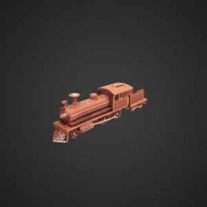 Classic Wooden Toy Train