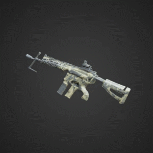 Camo Tactical Assault Rifle