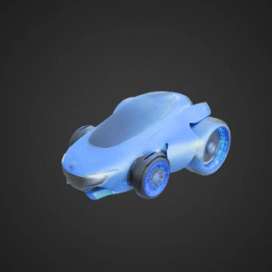 Futuristic Hover Car