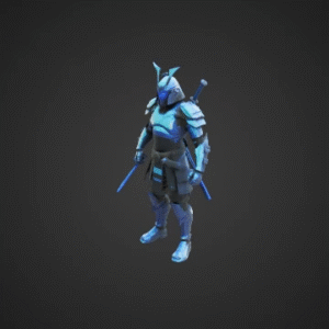 Cybernetic Samurai Warrior