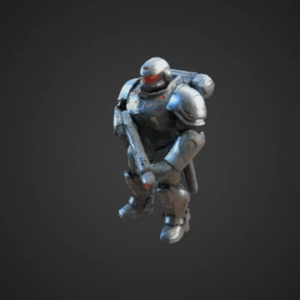 Futuristic Space Marine
