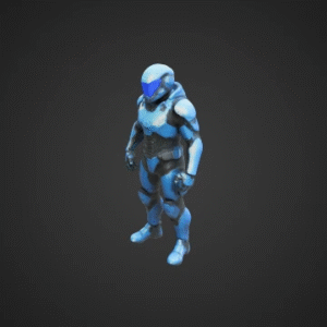 Futuristic Cyber Soldier