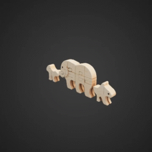 Classic Wooden Puzzle