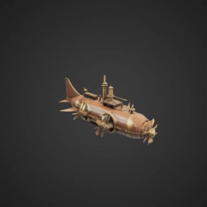 Steampunk Airship
