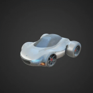 Futuristic Hover Car