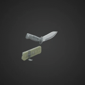 Combat Knife with Sheath